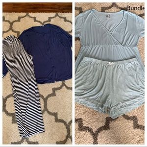 Maternity/Nursing Pajamas (size XL)